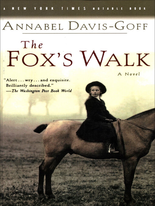Title details for The Fox's Walk by Annabel Davis-Goff - Available
